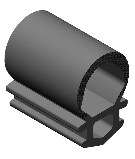 Double hardness coextrusion