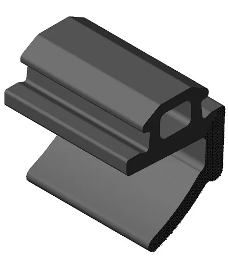 Double hardness coextrusion